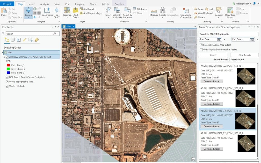 Near Space Labs Expands Access to High-Resolution Earth Imagery With Esri ArcGIS Pro Integration