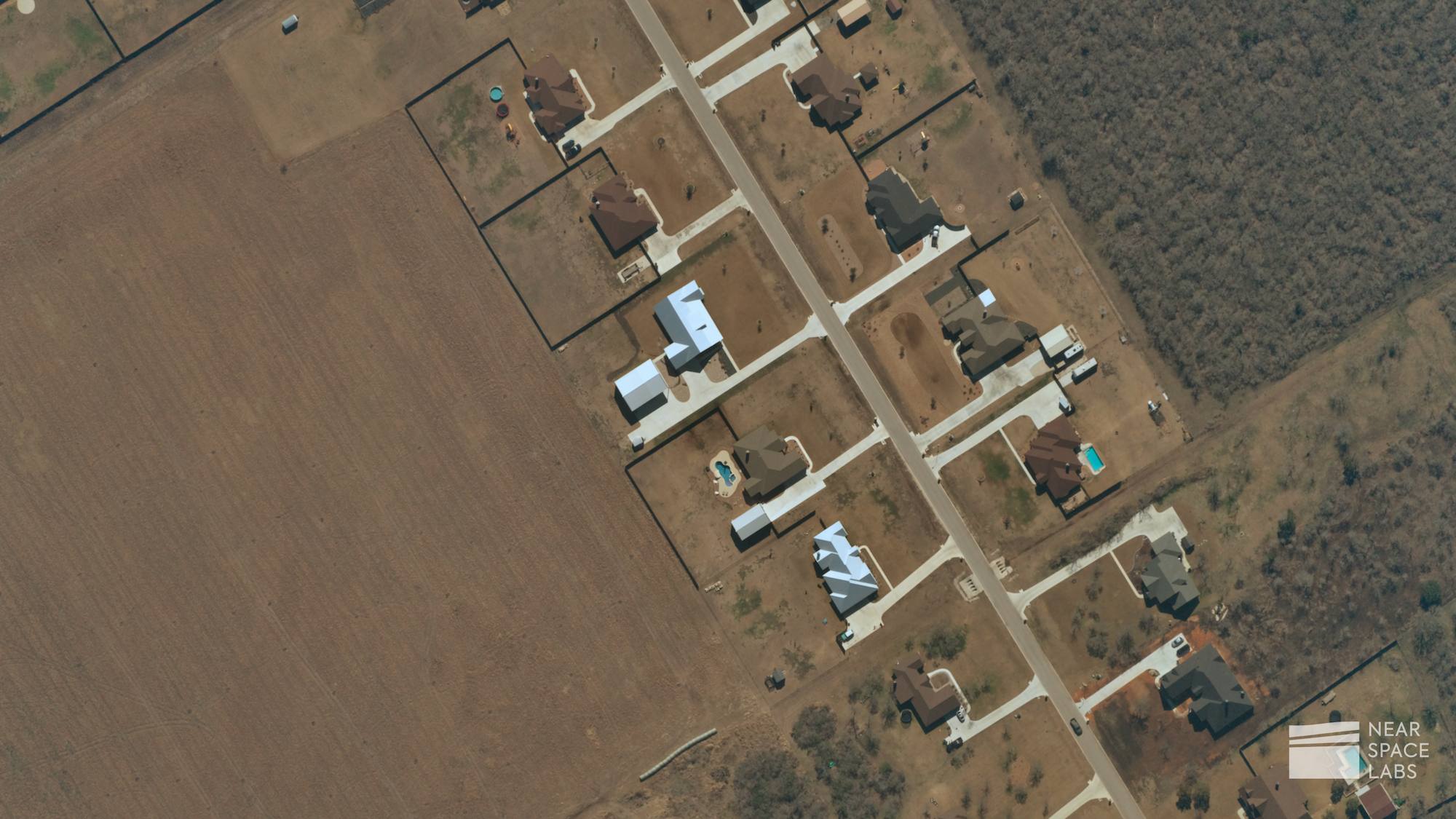 10 cm image of rural neighborhood